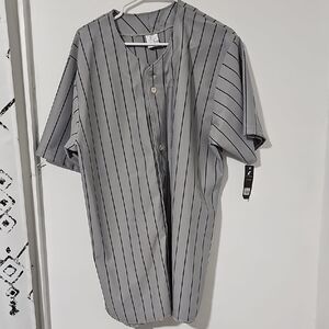 Gray Striped Men's Jersey